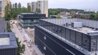 Kończa sie prace na budowie Archiwum Państwowego w Katowicach, fot. Grupa NDI