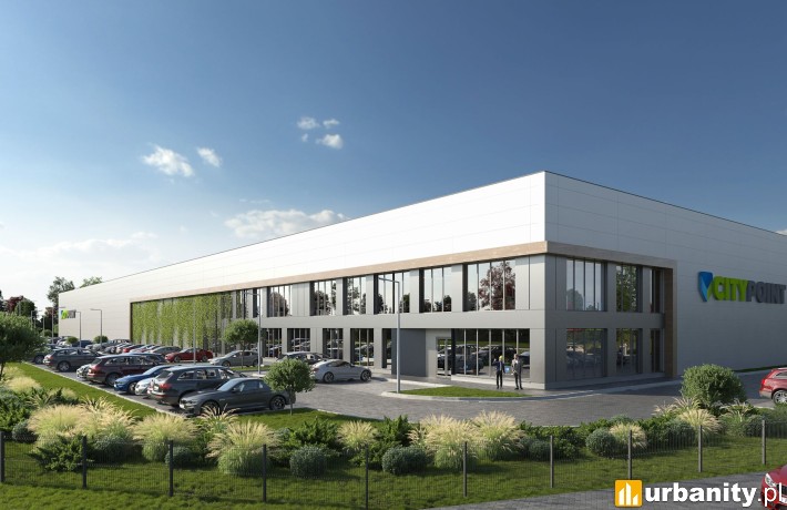 City Point Okęcie, wizualizacja, wiz. materiały prasowe