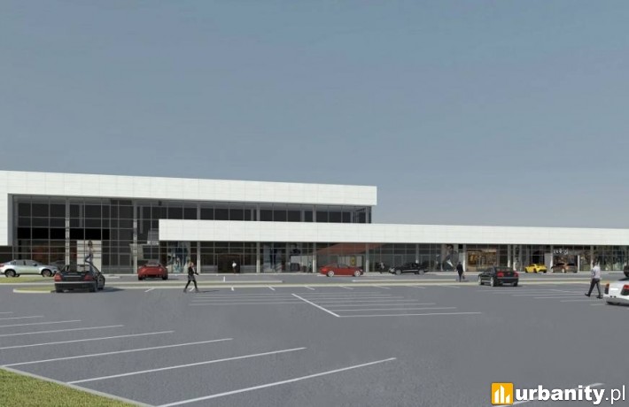 Wizualizacja Galerii nad Potokiem w radomiu