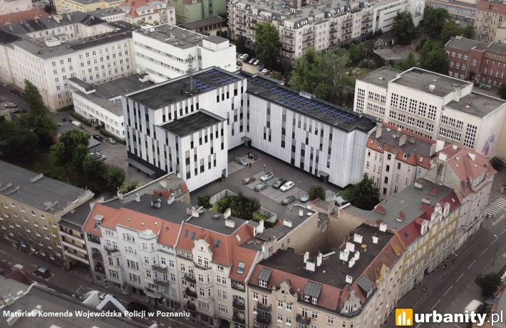 Wizualizacja Laboratorium Kryminalistyczne w Poznaniu, wiz. materiały prasowe