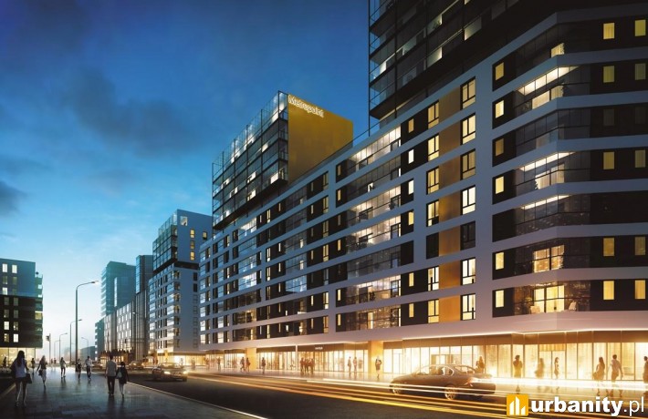 Wizualizacja inwestycji Metropoint w Warszawie