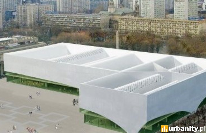 Wizualizacja Muzeum Sztuki Nowoczesnej