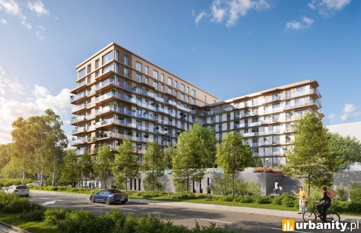 Projekt inwestycji Na Ostatnim Groszu we Wrocławiu, wizualizacja, wiz. materiały dewelopera