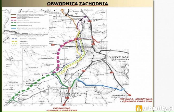 Zachodnia obwodnica Nowego Sącza