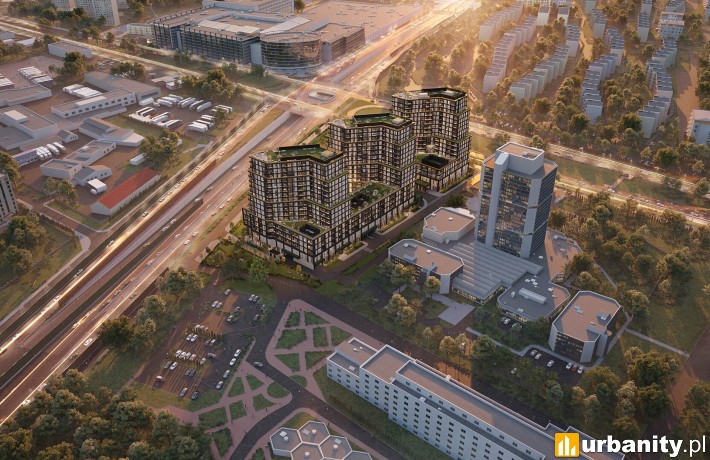 Budowa pierwszej wieży inwestycji SkyTrus w Kielcach, sierpień 2024 r., fot. Trust Investment