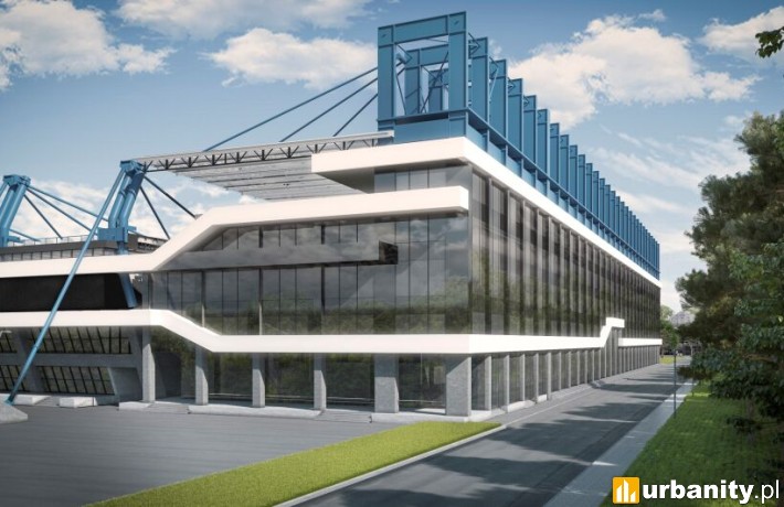 Wizualizacja modernizacji stadionu miejskiego w Krakowie, wiz. materiały prasowe