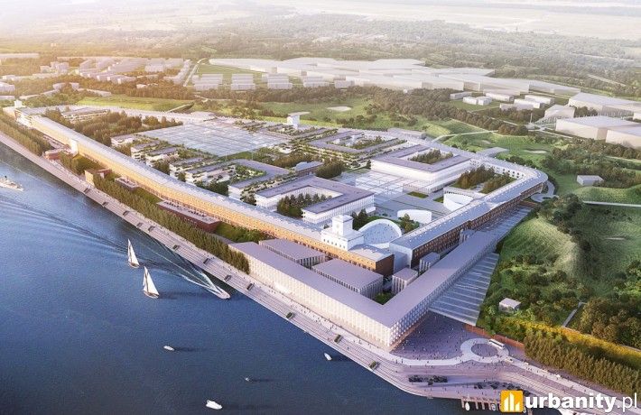 Warszawa Modlin Smart City - wizualizacja