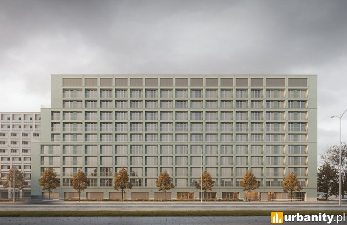 Grochowska 1 na Pradze Południe, wiz. materiały inwestora