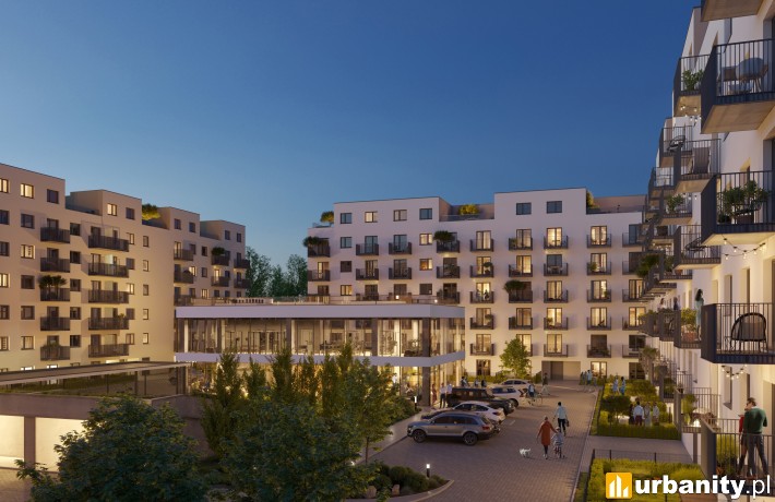 Projekt inwestycji Jasielska 8C na poznańskich Podolanach, wiz. materiały prasowe