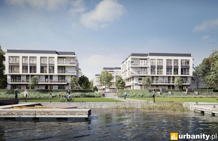 Osiedle Miasto Marina we Wrocławiu - wizualizacja