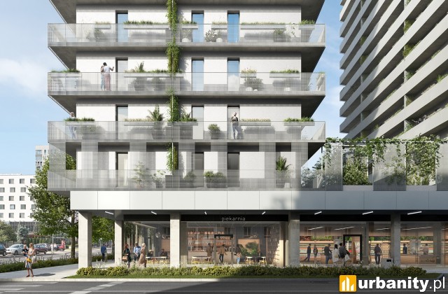 Projekt inwestycji mieszkaniowej Mikato w Katowicach, wiz. Archicom