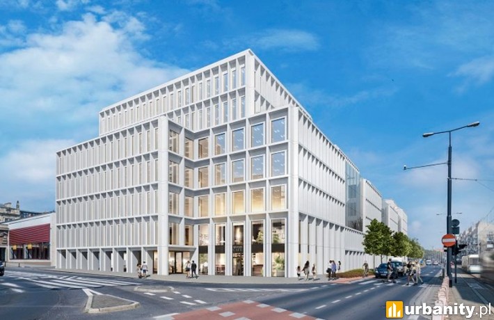 Biurowiec Nowy Targ we Wrocławiu - wizualizacja