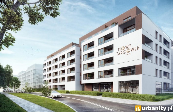 Projekt pierwszego etapu osiedla Nowy Targówek
