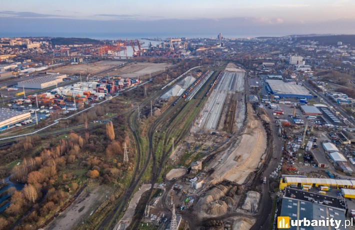 Port Gdynia - budowa (fot. Budimex)