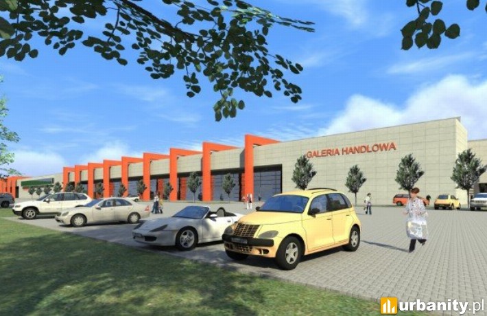 Projekt galerii handlowej