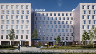 StudentSpace - platforma prywatnych akademików z nowym akademikiem, wiz. materiały inwestora