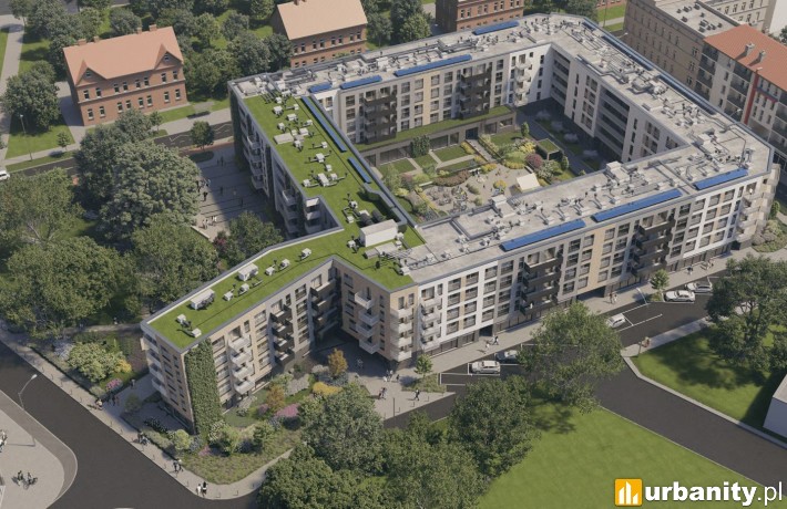 TBS Wrocław ogłasza przetarg na 200 mieszkań na Brochowie, wiz. materiały inwestora