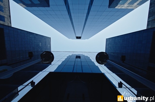 Gotowy biurowiec V Tower po modernizacji, fot. materiały inwestora