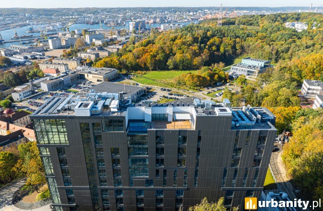 Akademia Marynarki Wojennej z nowym budynkiem. Wkrótce oddanie. fot. Mirbud
