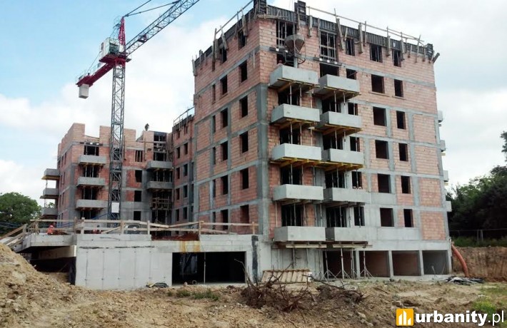 Postęp prac na budowie I etapu osiedla Banacha