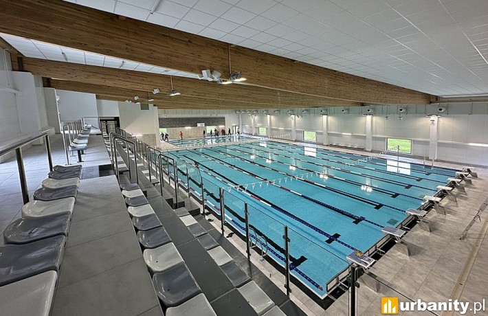 Wnętrza nowego basenu w Kaliszu, fot. Antczak