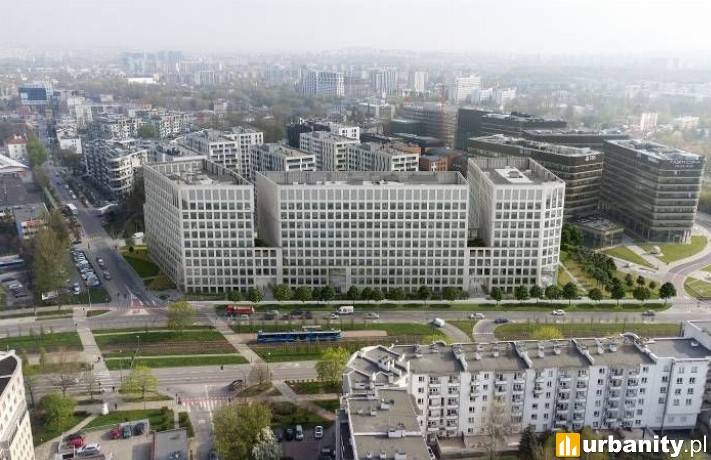 Wizualizacja inwestycji Brain Park w Krakowie, fot. materiały prasowe