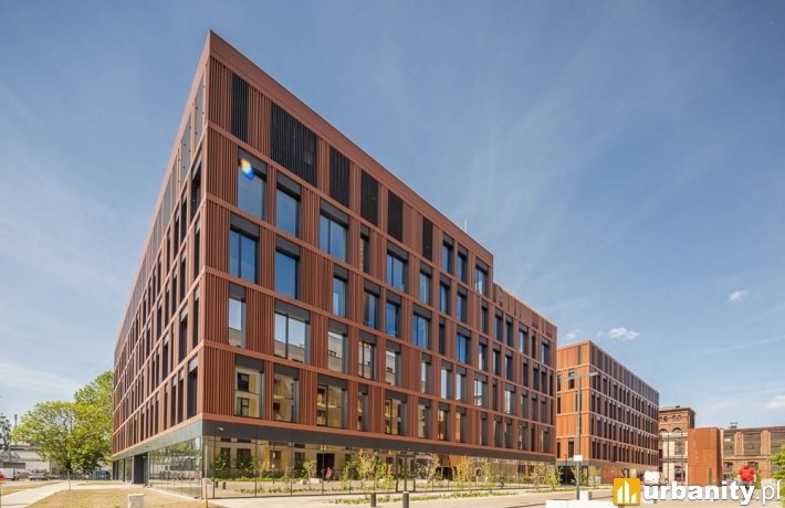 Biurowce w łódzkiej Fuzji (fot. Echo Investment)