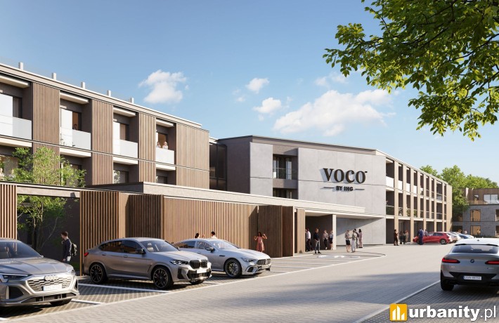 Hotel voco Poznań Malta, wizualizacja, wiz. materiały inwestora