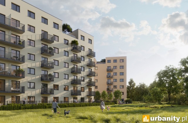 Projekt inwestycji Jasielska 8C na poznańskich Podolanach, wiz. materiały prasowe