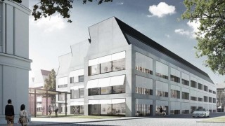 Projekt rozbudowy LPP Fashion Lab w Gdańsku, wiz. materiały inwestora