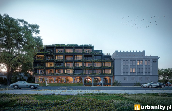 Nobu Hotel, Restaurant, and Residences Krakow, wiz. materiały inwestora