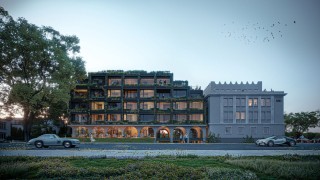 Nobu Hotel, Restaurant, and Residences Krakow, wiz. materiały inwestora