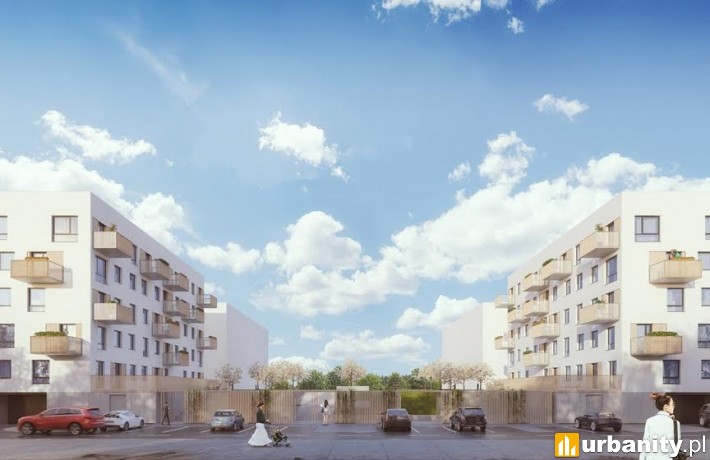 Projekt osiedla Nowe Żerniki we Wrocławiu