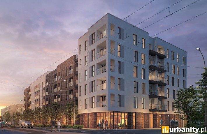 Osiedle Primo w Łodzi, wizualizacja, fot. materiały dewelopera