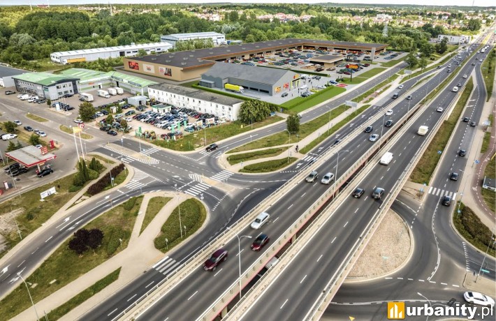 Redkom Development wybuduje w Białymstoku park handlowy, wiz. materiały inwestora