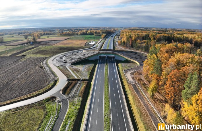 12-kilometrowy odcinek drogi ekspresowej S19 na Podlasiu, fot. Strabag
