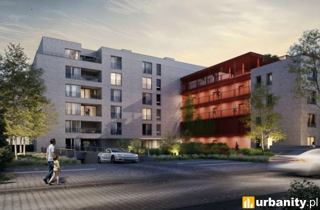 Projekt inwestycji Smart14 w Poznaniu, wiz. materiały dewelopera
