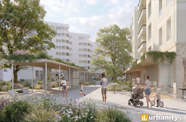 Osiedle przy Sobieskiego 100 zaprojektuje JSK Architekci, wiz. JSK Architekci