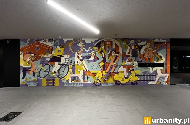 Nowy mural w kompleksie Soho by Yareal, fot. Yareal