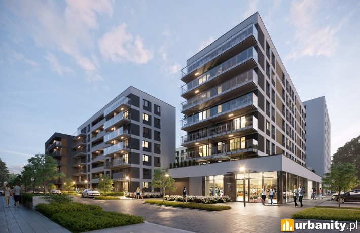 V etap Stacja Kazimierz w Warszawie - wizualizacja