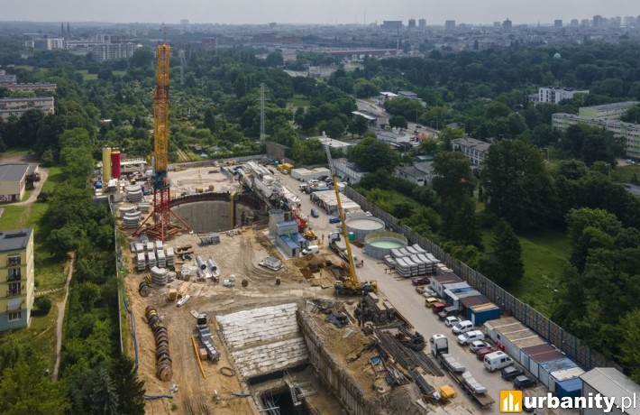 Budowa tunelu średnicowego w Łodzi fot. Stefan Brajter
