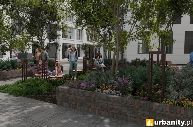 Ulica Ruska po przebudowie, wizualizacja, wiz. materiały inwestora