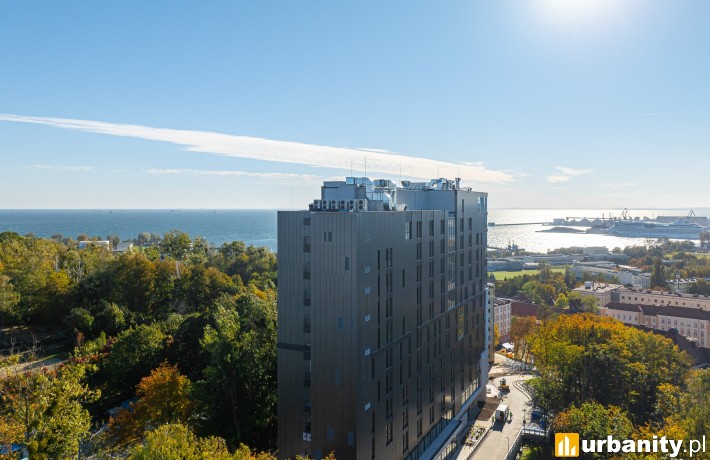 Akademia Marynarki Wojennej z nowym budynkiem. Wkrótce oddanie. fot. Mirbud