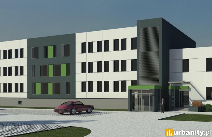 Business Park Grunwald - wizualizacja