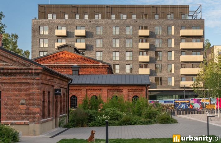 Gotowy budynek Fuzja F kompleksu w Łodzi, fot. Echo Investment