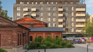 Gotowy ostatni budynek mieszkalny na terenie dawnego imperium Karola Scheiblera