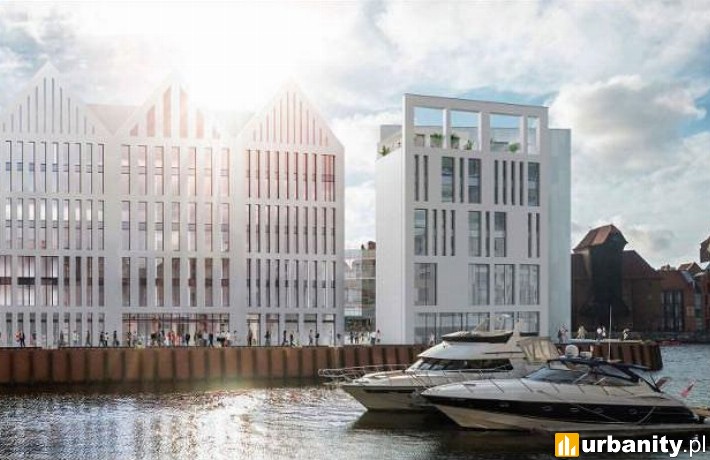 Projekt kompleksu Granaria na Wyspie Spichrzów