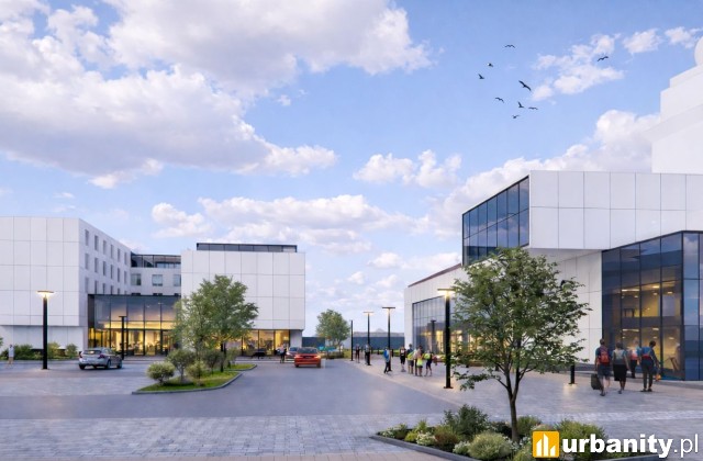 Planowany hotel w Grodzisku Mazowieckim, wiz. materiały inwestora