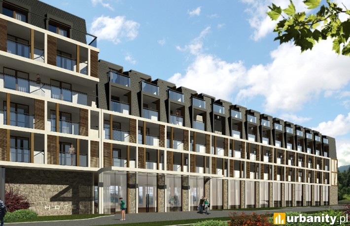 Wizualizacja pierwszego hotelu Marki H&P w Polsce, który będzie liczył ok. 270 pokoi wykonanych przez DMDmodular