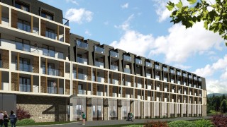 Wizualizacja pierwszego hotelu Marki H&P w Polsce, który będzie liczył ok. 270 pokoi wykonanych przez DMDmodular